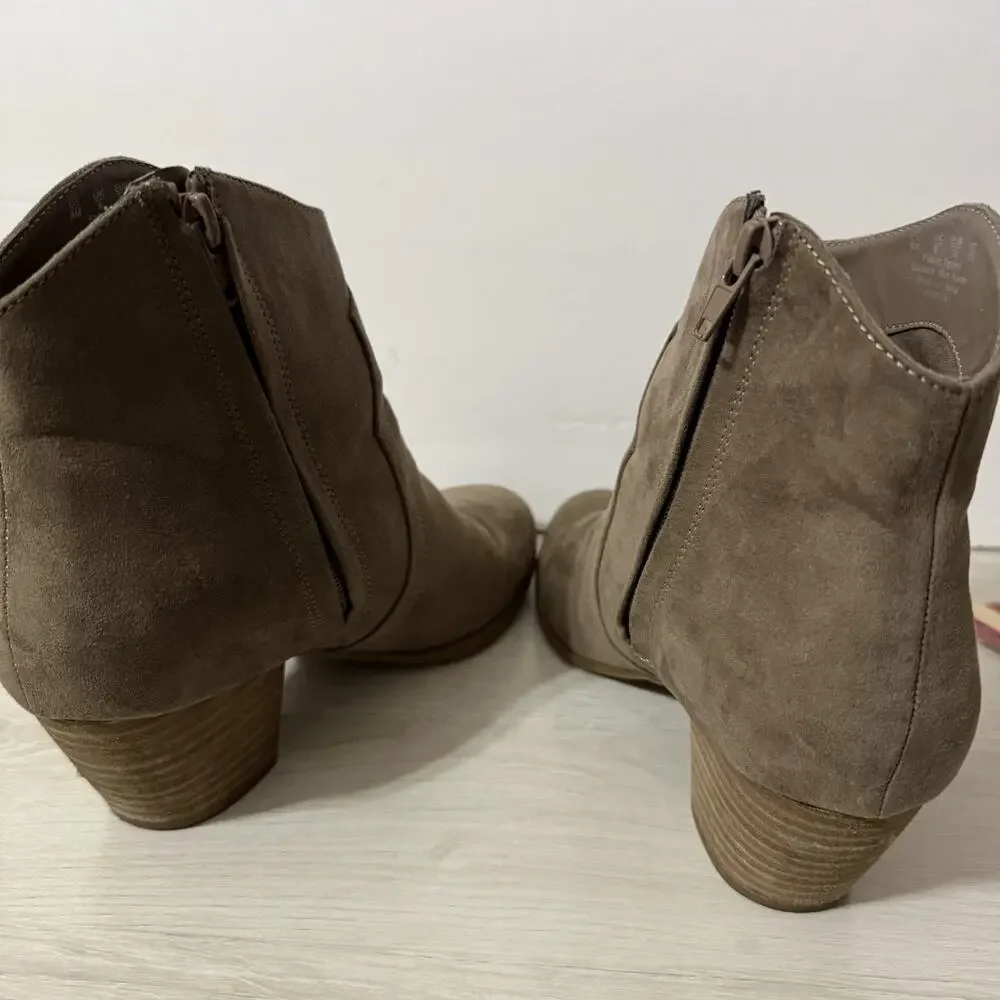 Carlos By Carlos Santana Harper Round Toe Ankle Cowboy Boots Size 8M